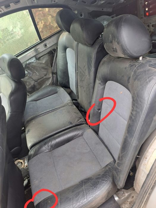 Bancheta spate din piele octavia 1, golf 4, seat leon 1/ seat toledo 1