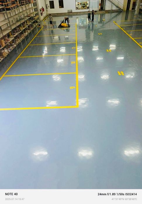 Эпоксидые наличные полы