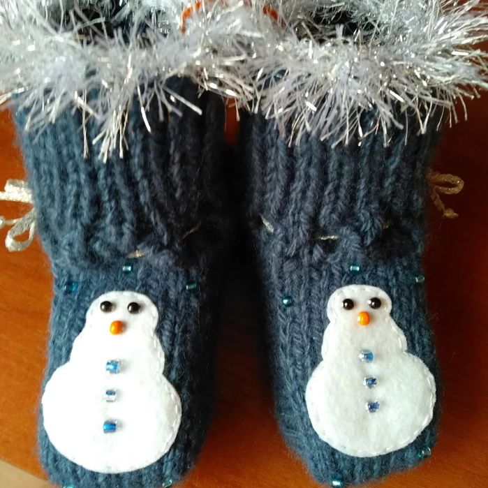 Пинетки вязаные  пинетки