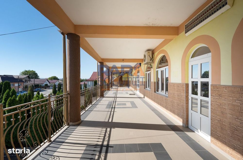 Spatiu comercial 1900 mp construiți, 3 niveluri, complet utilat