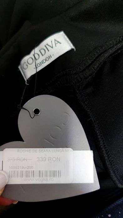 Rochie de seară de la Voglia, nouă cu etichetă, mărimea M-L