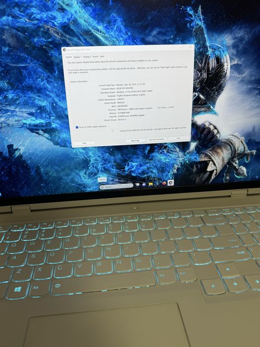 Legion 5 PRO 16ACH6H RTX 3070 Display 16 4k RAM64 GB Nvme 2TB