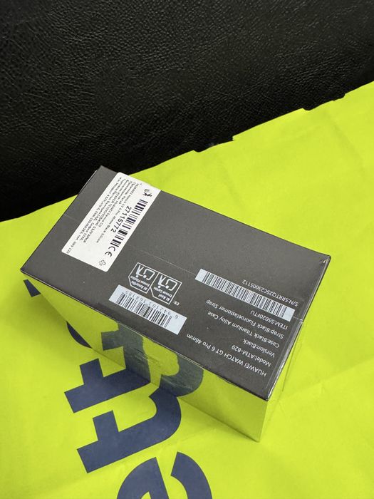 ЗАПЕЧАТАН 46mm Huawei watch GT 6 Pro Yettel Гаранция 2028 Black GT6