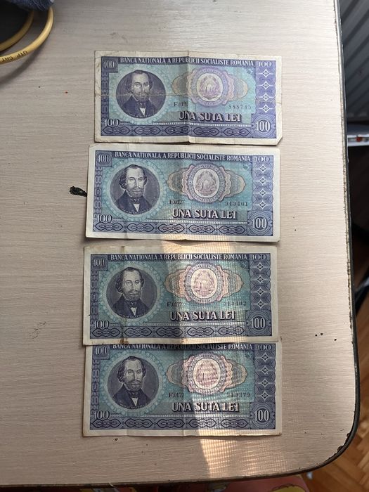 Vand bagnote vechi  din anul 1991 500 100 50