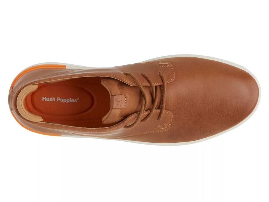 Hush Puppies, Dash. Кожаные ботинки из США. Ориг. Разм 45.5 широкий.