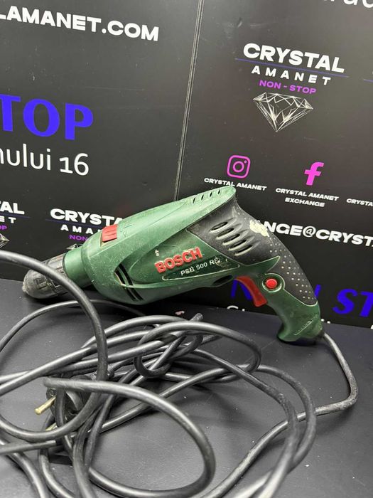 Masina de gaurit/insurubat cu percutie Bosch PSB 500 RE