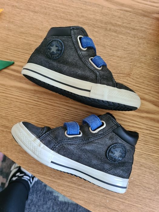 ghete Converse 25 piele intoarsa