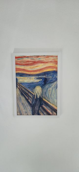 Tablou A4 "Strigatul" - Edvard Munch