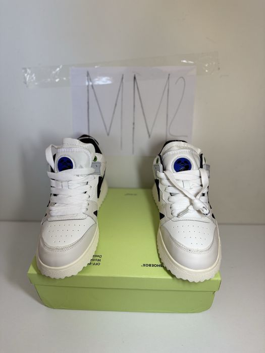 Adidasi/Sneakers Sponge Mid Top White Black