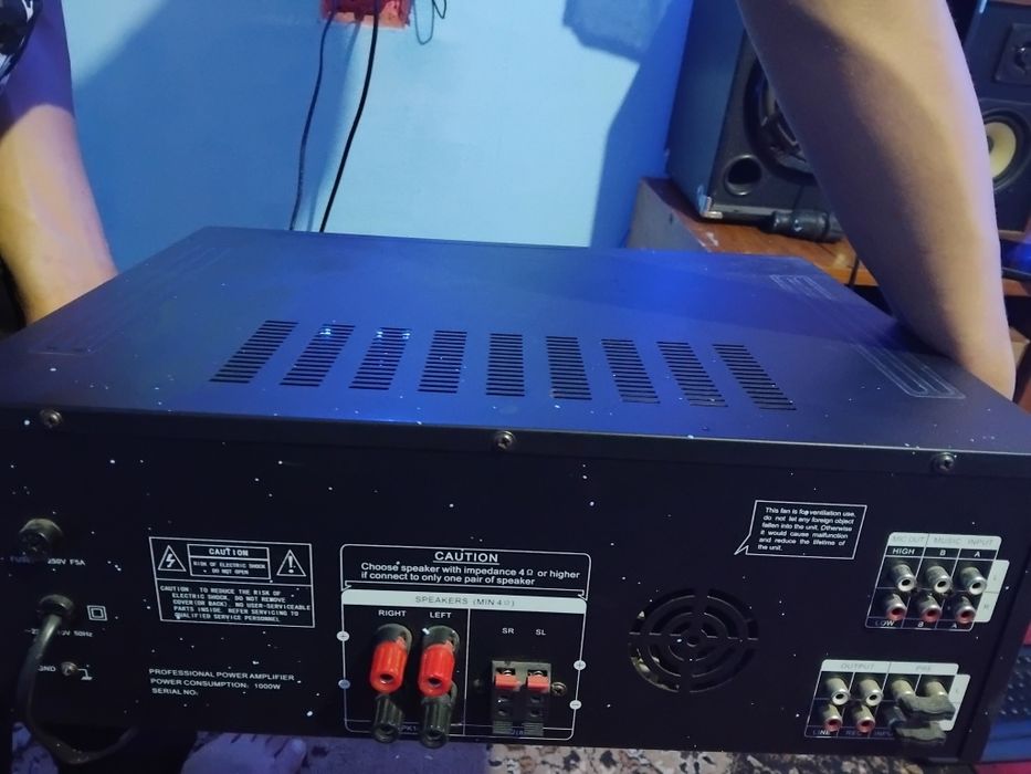 Stație audio pentru boxe 1000w