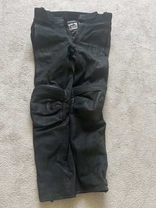 Pantaloni moto piele Vannuci