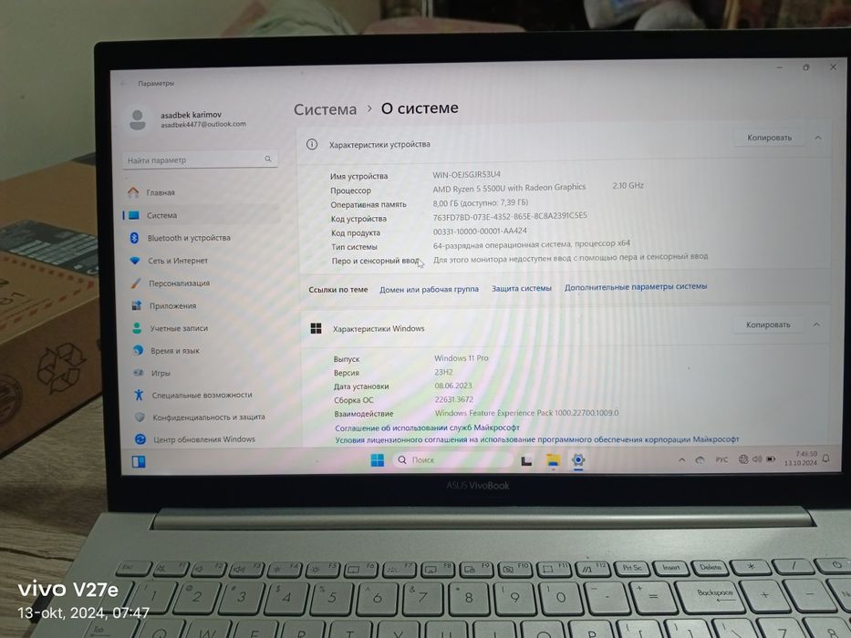 Noutbook Asus vivobook