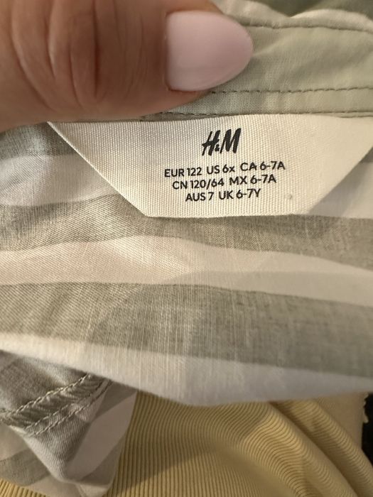 ПРОМО Сет ризи и сако на H&M в размер 122-128