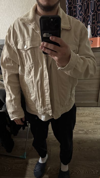 Джинсовка белая тонкая