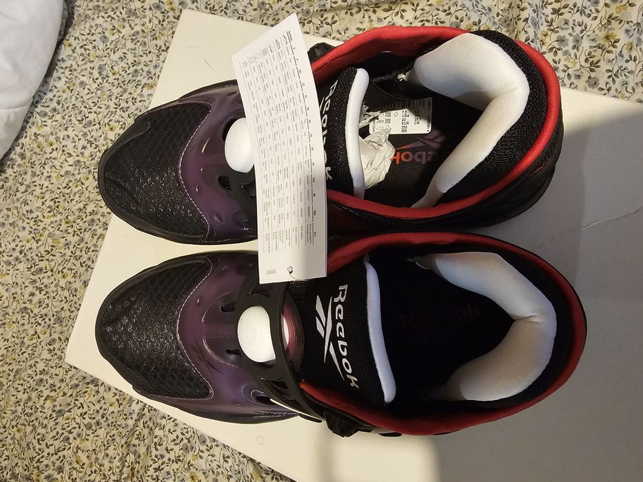 Reebok Pump Court /Purple 'Black' FX9927 ЕU 40 стелка 25.5 сантиметра