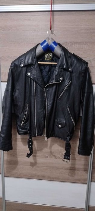 Geacă moto Modeka din piele naturală groasă, mărimea 50R (L), biker
