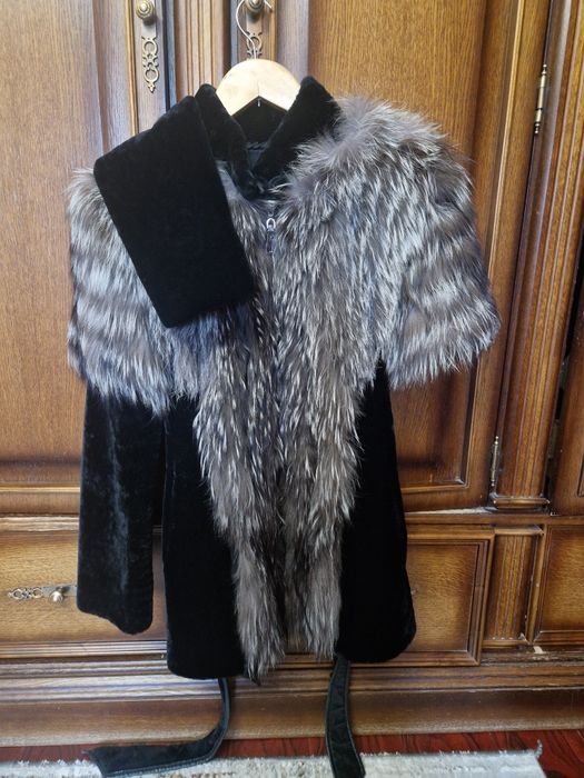 Полушубок из цигейки