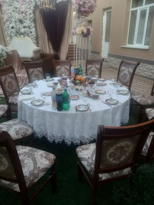 Prokat Stol Stul Chini idishlar Xontaxta qozon oʻchoq samovar Prakat 1