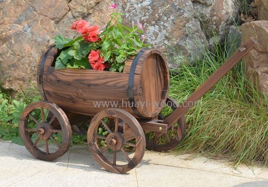 Suporturi pentru flori din lemn diferite accesorii pentru gradina