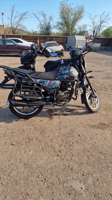 Мотоцикл в хорошем состоянии