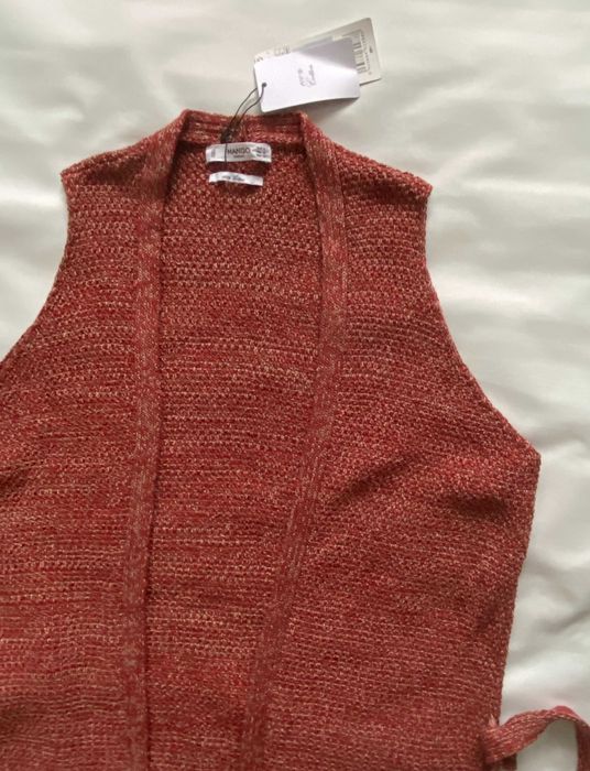 Vesta dama, tricotata, Mango, S, noua