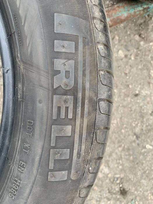 4 бр Летни Гуми Pirelli 225/55 R17 DOT 1515 грайфер 7мм ном 11