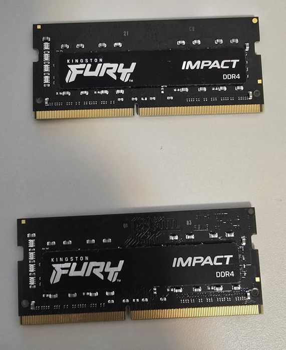 Kit Dual Channel Kingston FURY 32GB 2x16GB DDR4 3200MHz SO-DIMM #56&57
