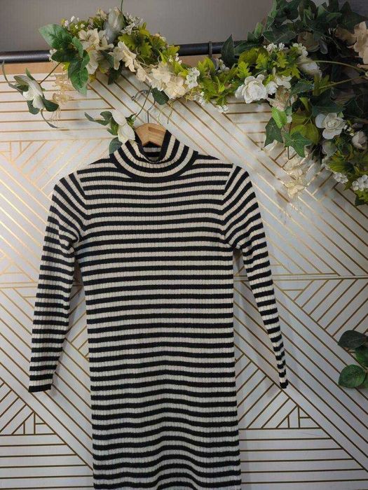 Koton полосатый свитер платье