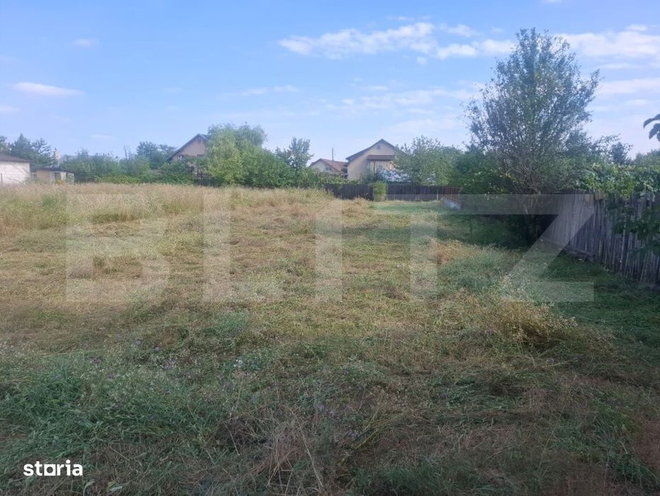 Teren intravilan 600 mp | Deschidere 15 ml | Ideal pentru casa visuril