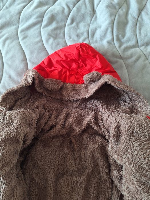 Зимно детско яке с качулка