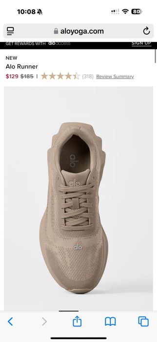 Продам кроссовки Alo RUNNER