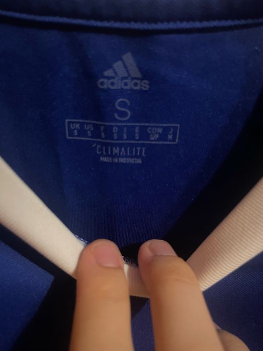 bluza adidas albastra