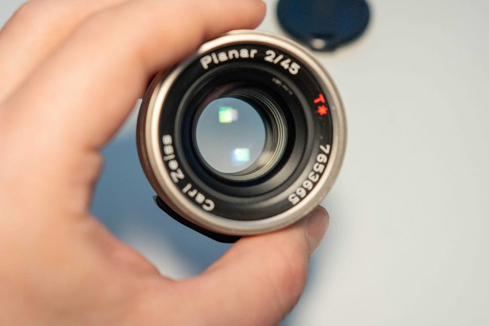 Contax Carl Zeiss Planar 45mm f2 pentru Contax G1 G2