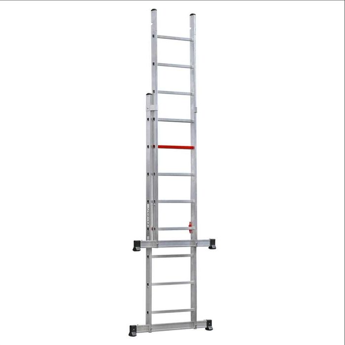 Scara si schela din aluminiu Tele PL PL003 h lucru schela 4.70m, scara dubla 3m