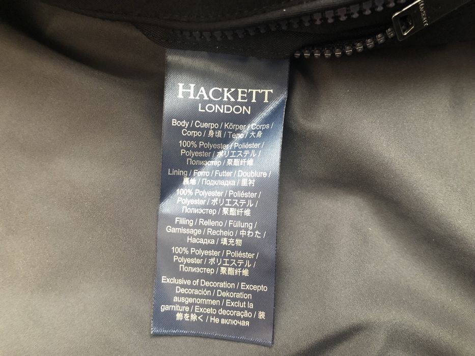 Hackett London LW MOTO Jacket ОРИГИНАЛНО мъжко яке - М