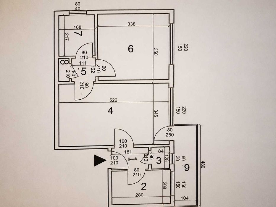 Apartament 2 camere | Pajura | etaj 3 |  bloc reabilitat | renovat | vedere libera
