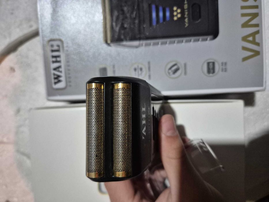 Aparat de Ras Profesional Wahl Vanish Shaver 5 Star - Folii Aur