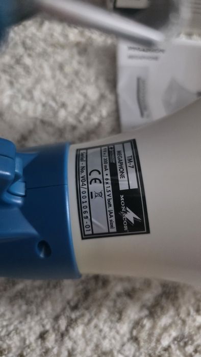 Portavoce megafon Monacor TM-7