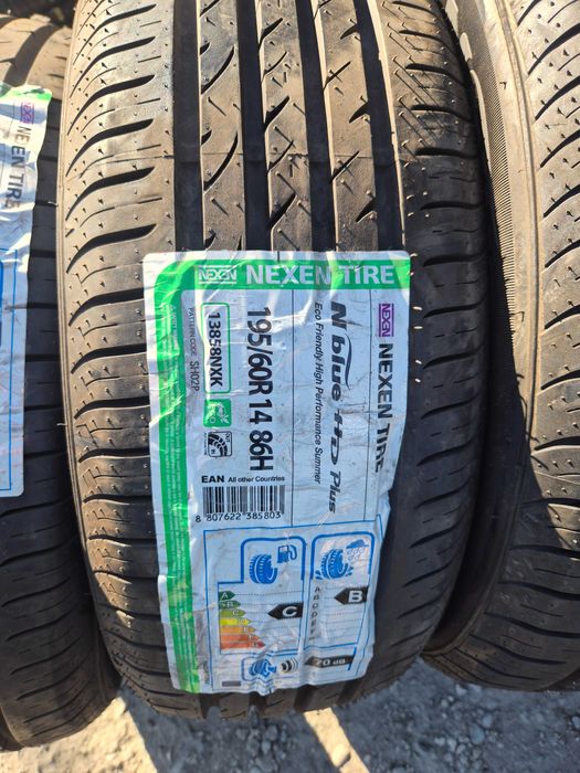 4 Anvelope de VARA - 195/60/14 - NEXEN - NOI - DOT 2019 !