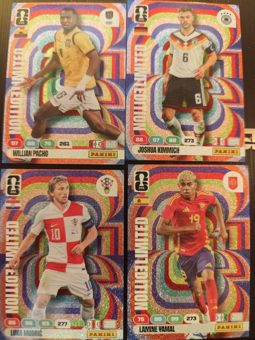 Карти Panini 2026 limited edition