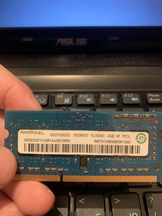 продам оперативную память 4 гб ddr 3 на ноутбук цена договороимся