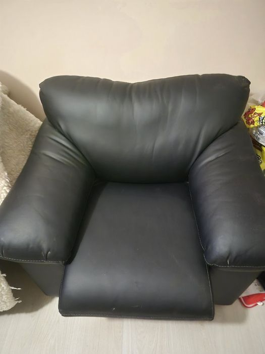 Холна гарнитура от 3 части - кожа