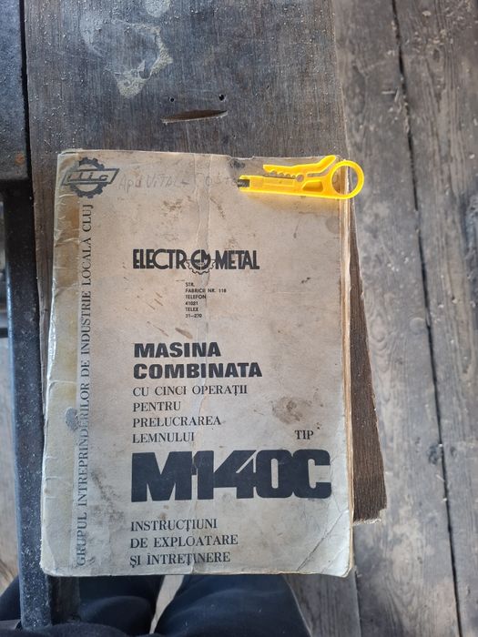 Mașină combinată M140C 5 operații