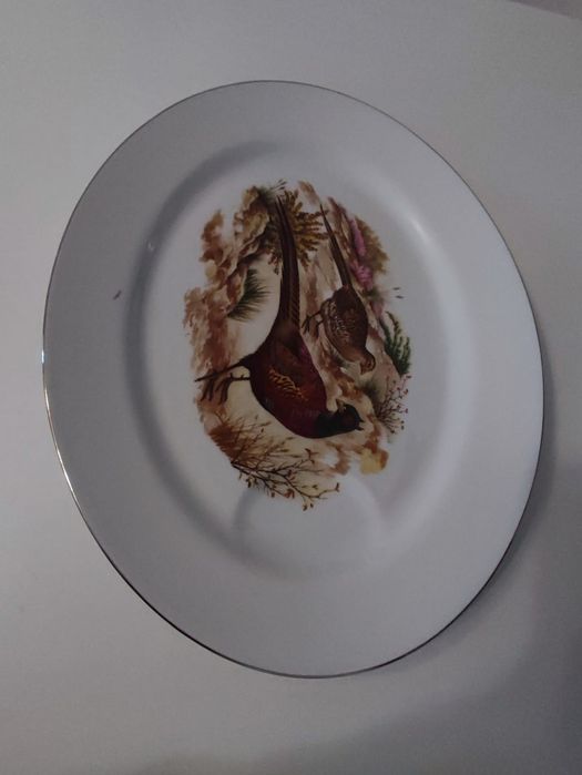 Platou cu fazani Limoges