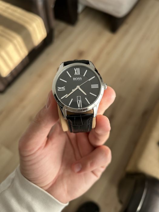 Ceas Hugo Boss negru 43mm WR30m