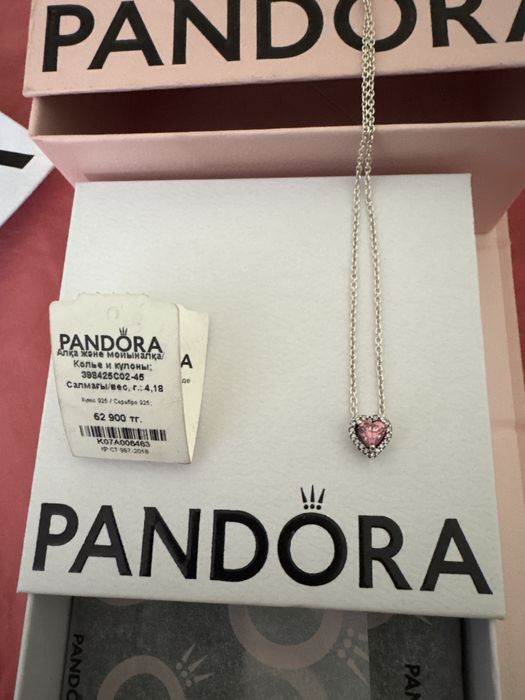 PANDORA оригинал Колье и кулон