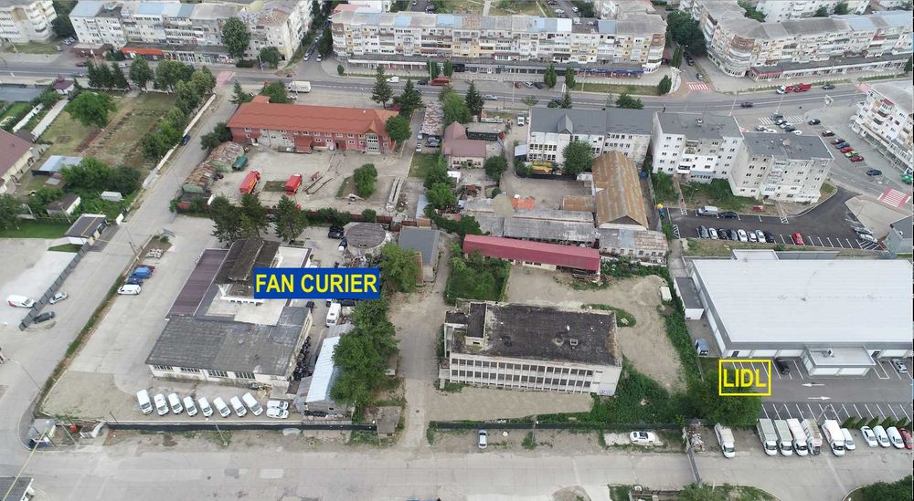 Cladire industriala 3 etaje - 1670m2, linga Lidl  Onesti