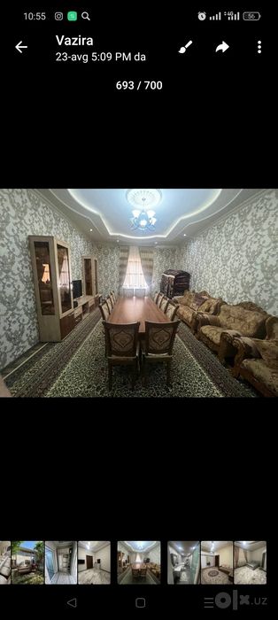 Chilonzor Olim polvon 5.5sotix 10ta xona 200.000$