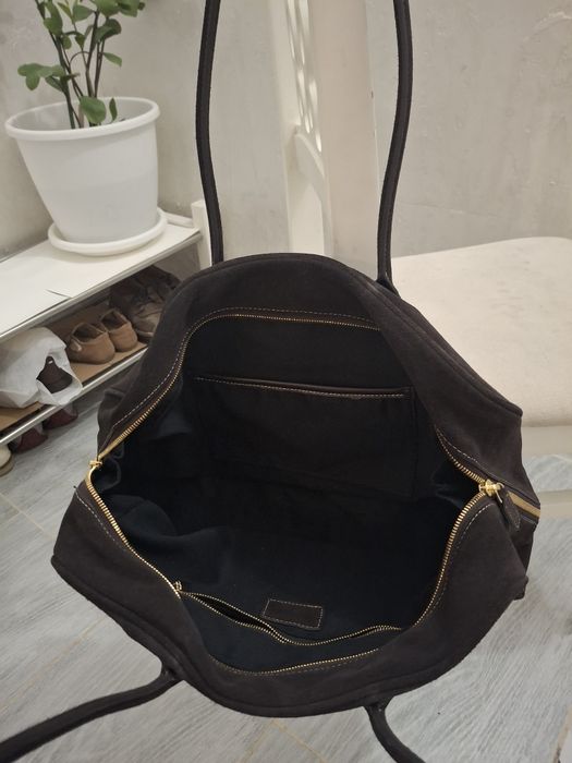 Сумка нат.замша, очень удобная,