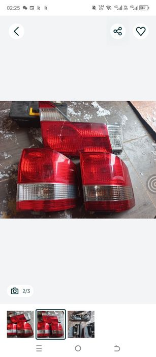 Toyota Alphard дорест задний фар